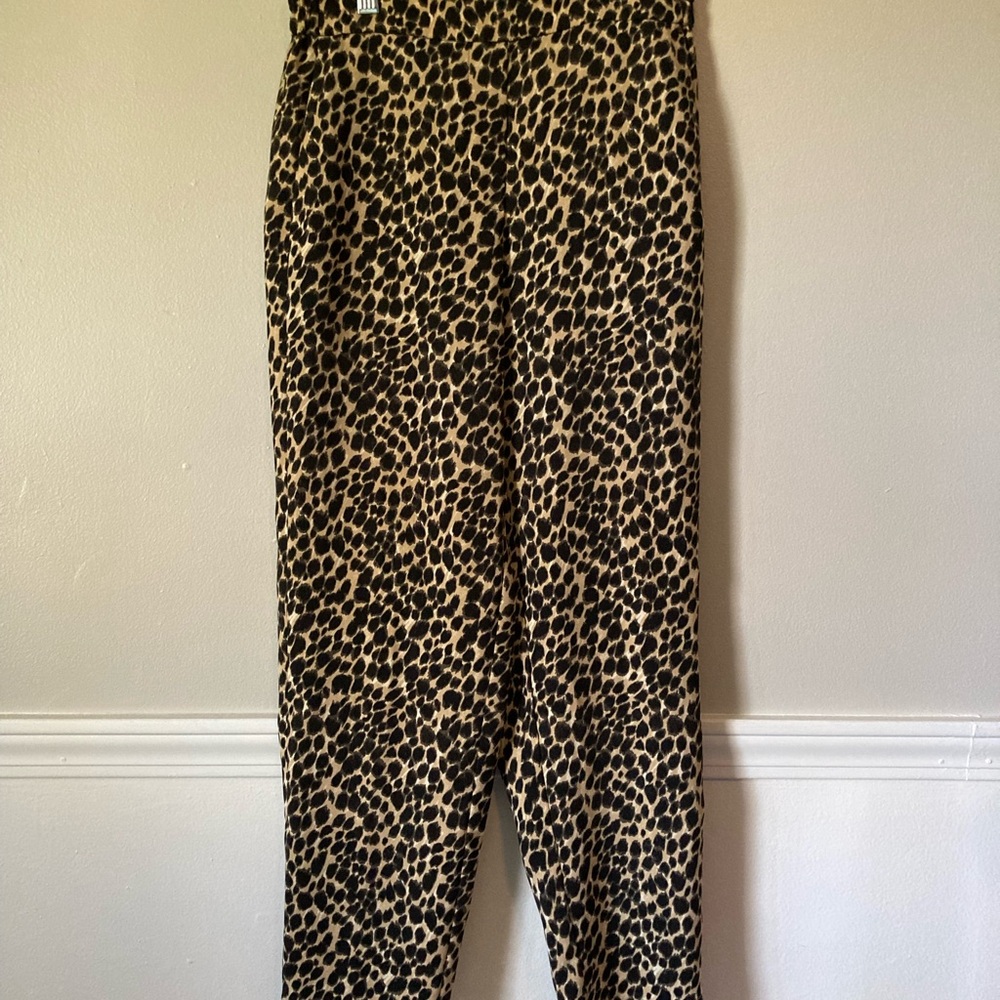 J. Crew Animal Print Jamie Pants